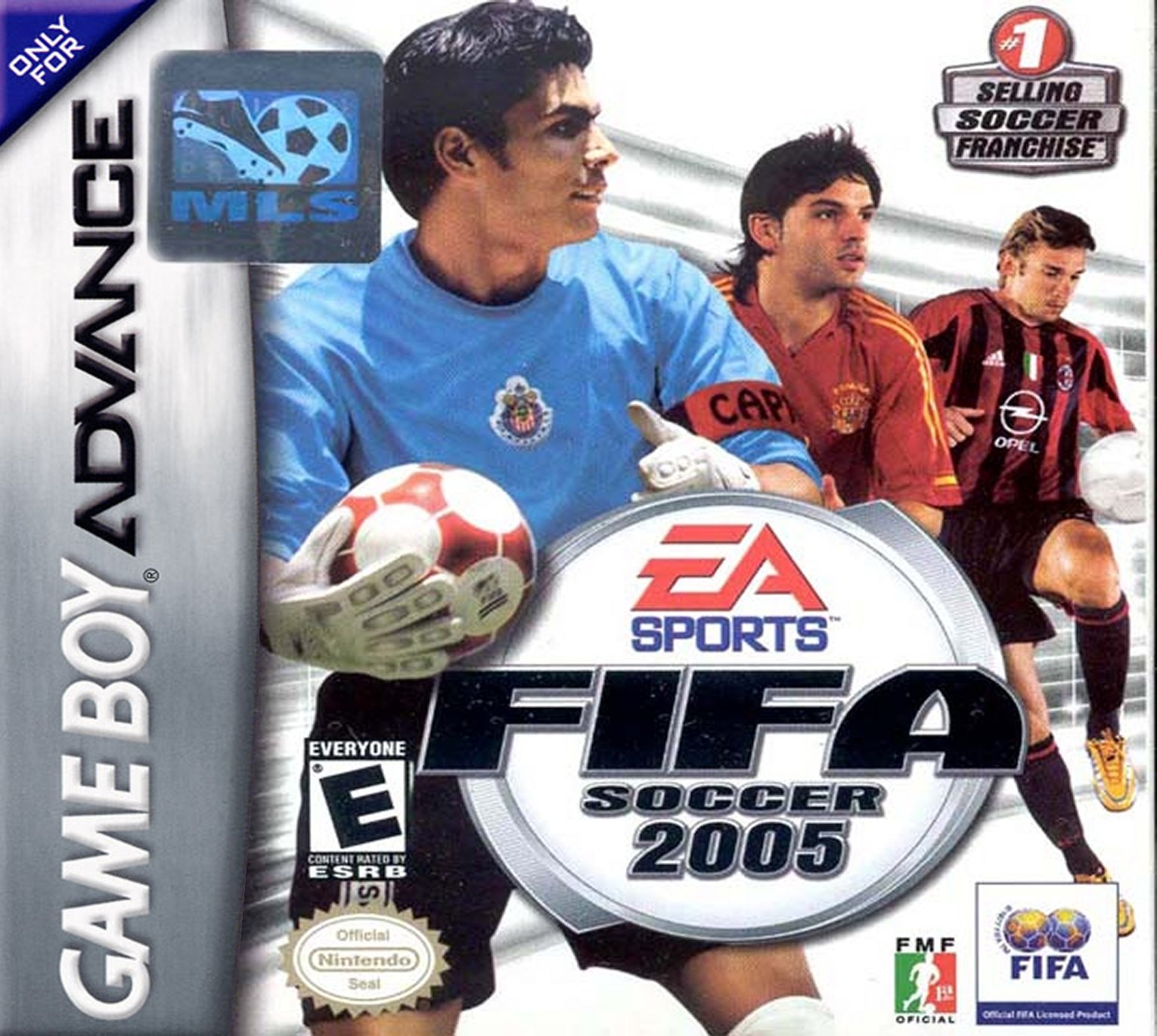 Обложка игры FIFA Soccer 2005