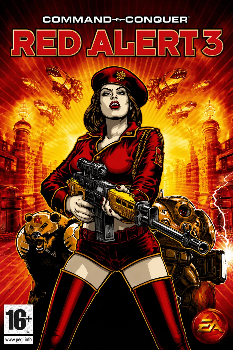 Обложка игры Command & Conquer: Red Alert 3