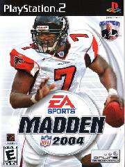 Обложка Madden NFL 2004