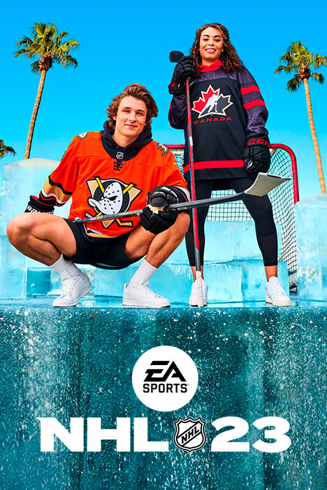 Обложка игры NHL 23