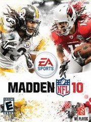 Обложка игры Madden NFL 10