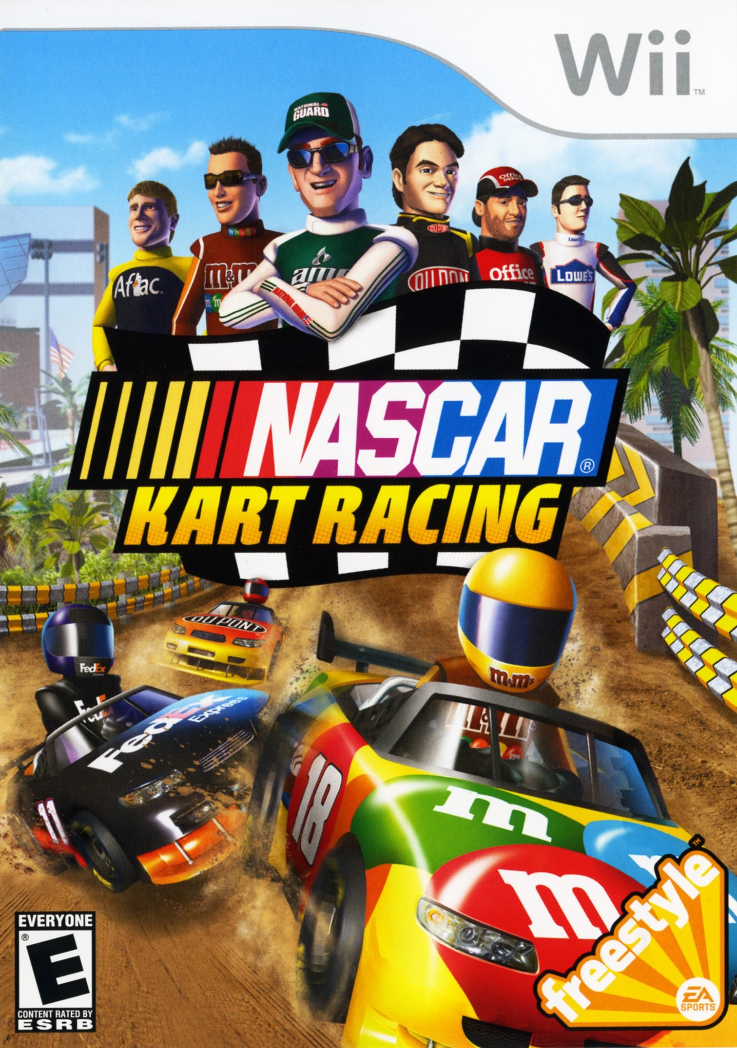 Обложка игры NASCAR Kart Racing