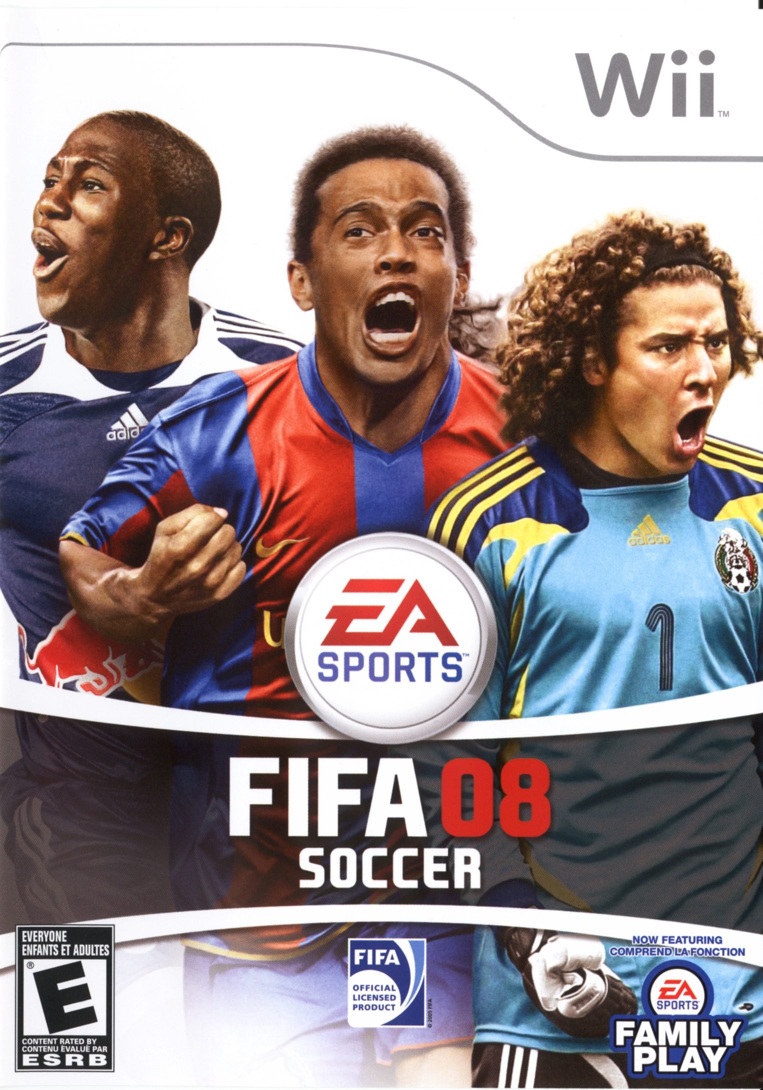 Обложка игры FIFA Soccer 08
