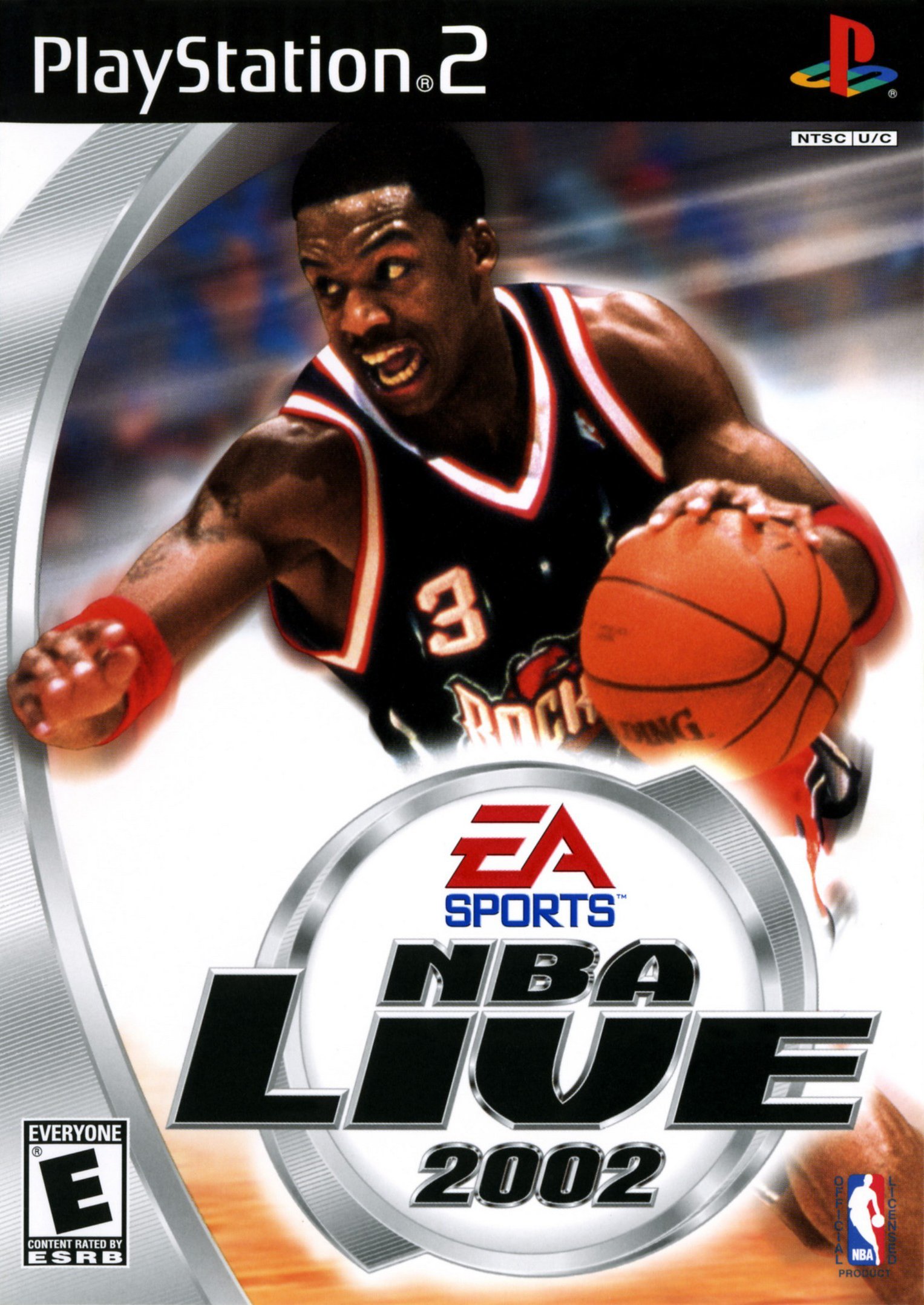 Обложка игры NBA Live 2002