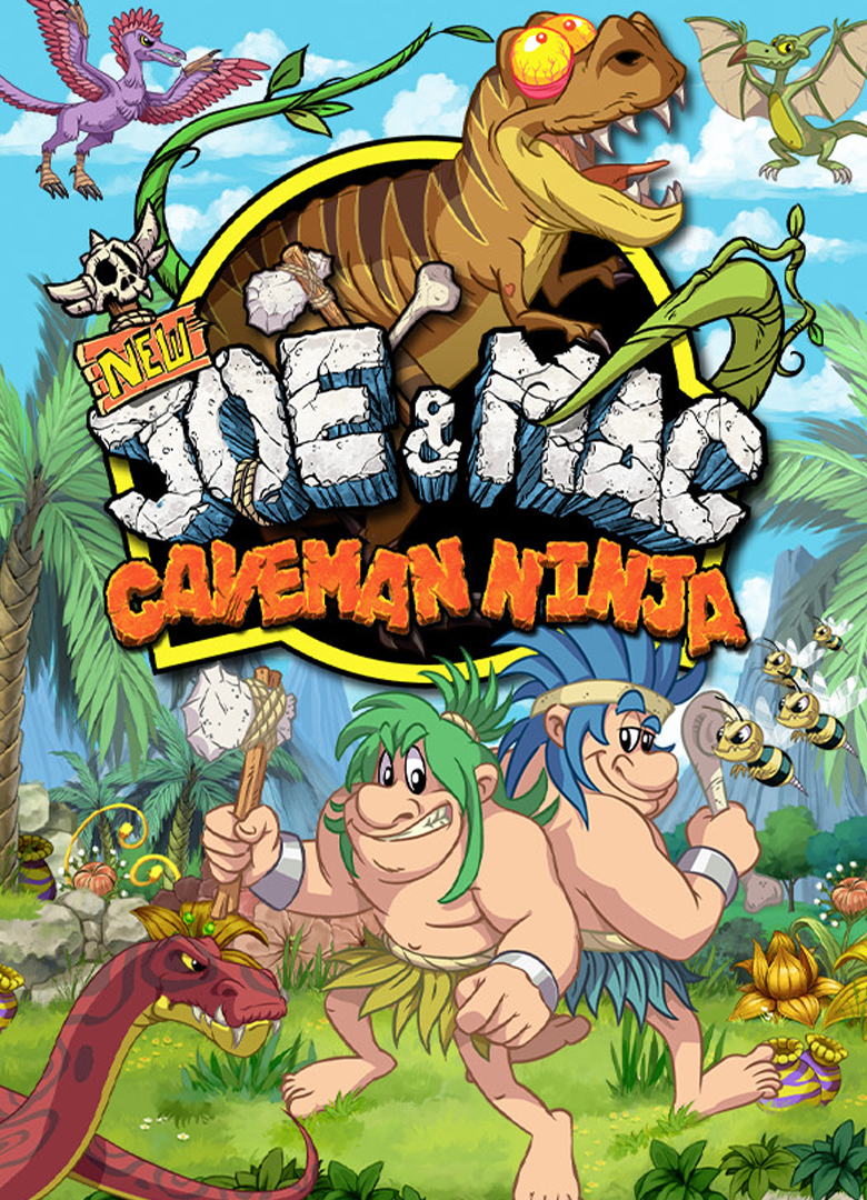 Обложка Joe & Mac: Caveman Ninja