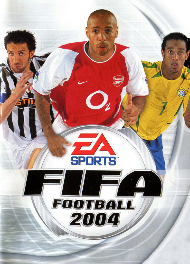 Обложка игры FIFA 2004