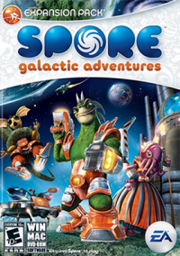 Обложка Spore: Galactic Adventures (Spore: Космические приключения)