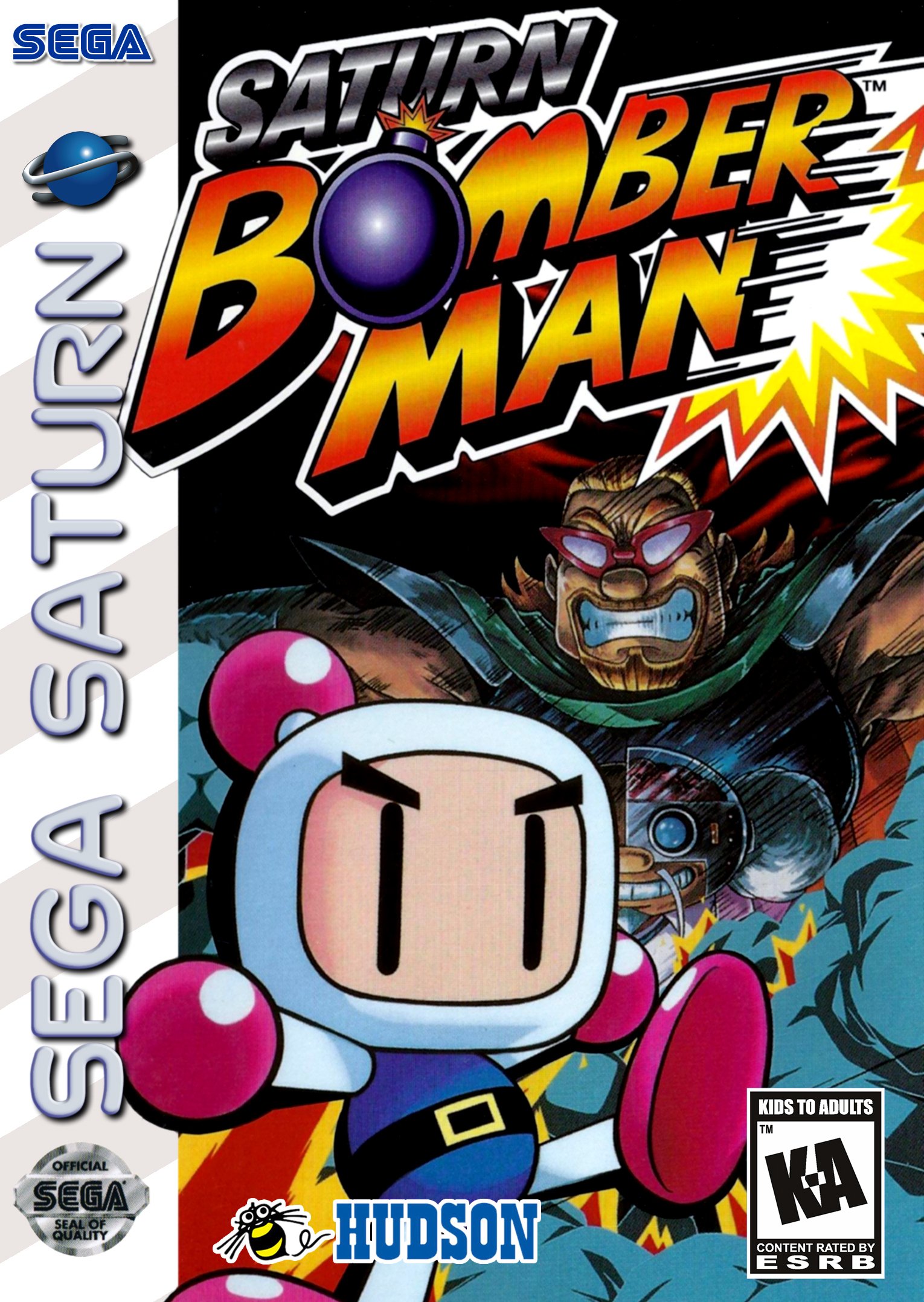 Обложка Saturn Bomberman