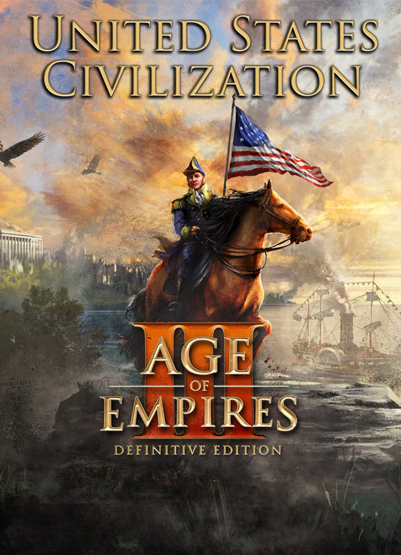 Обложка игры Age of Empires 3 Definitive Edition - United States Civilization