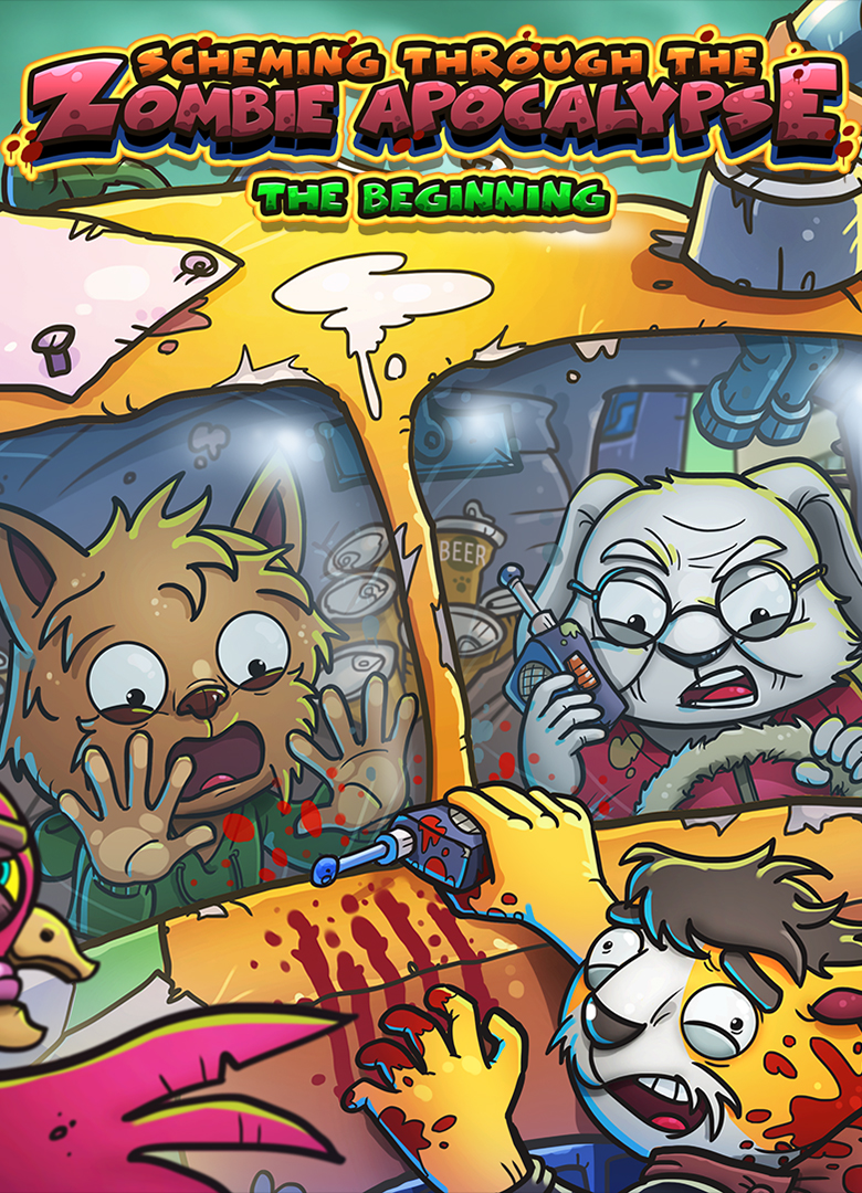 Обложка игры Scheming Through The Zombie Apocalypse: The Beginning
