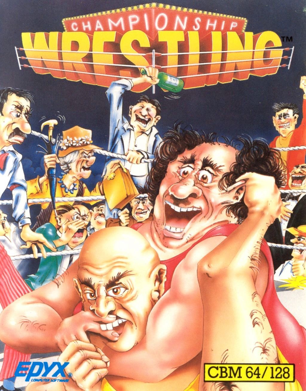 Обложка игры Championship Wrestling