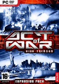 Обложка игры Act of War: High Treason