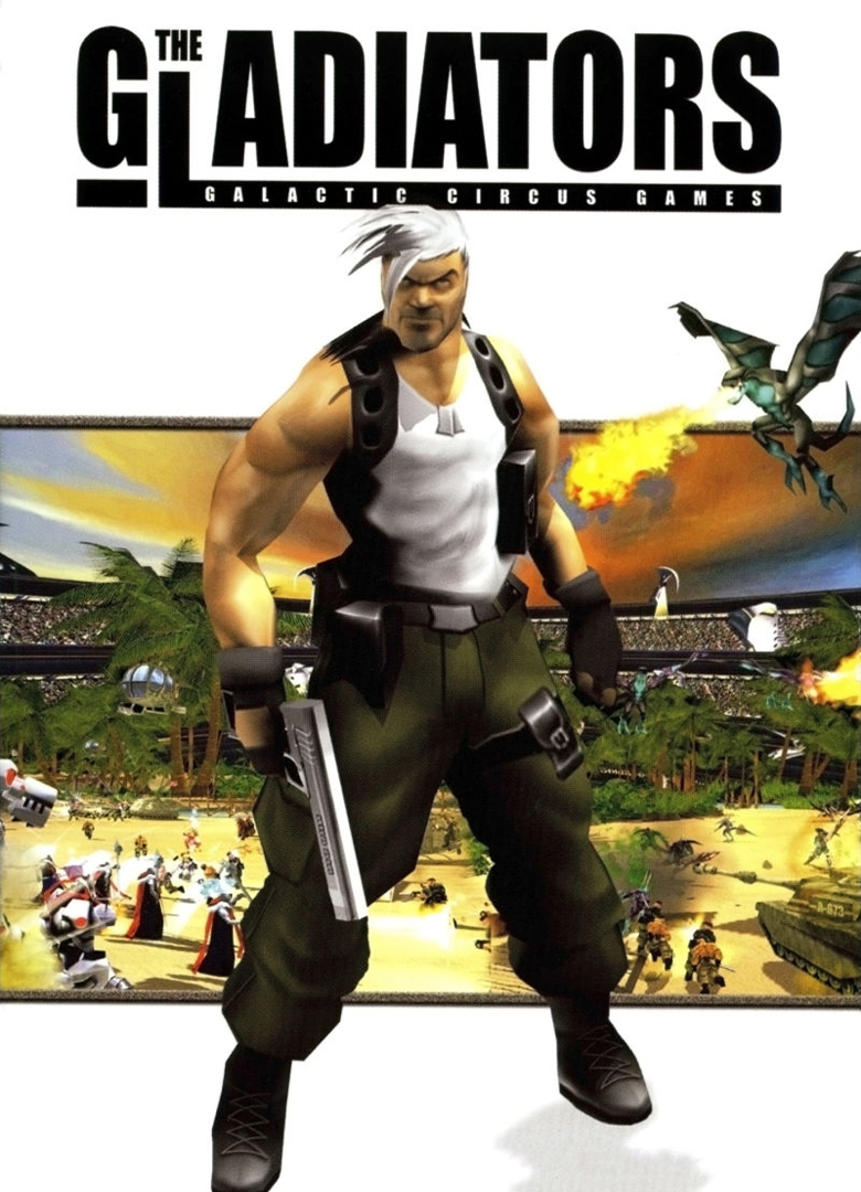 Обложка игры The Gladiators: Galactic Circus Games