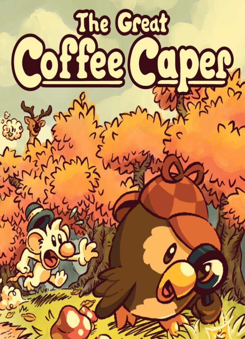 Обложка The Great Coffee Caper