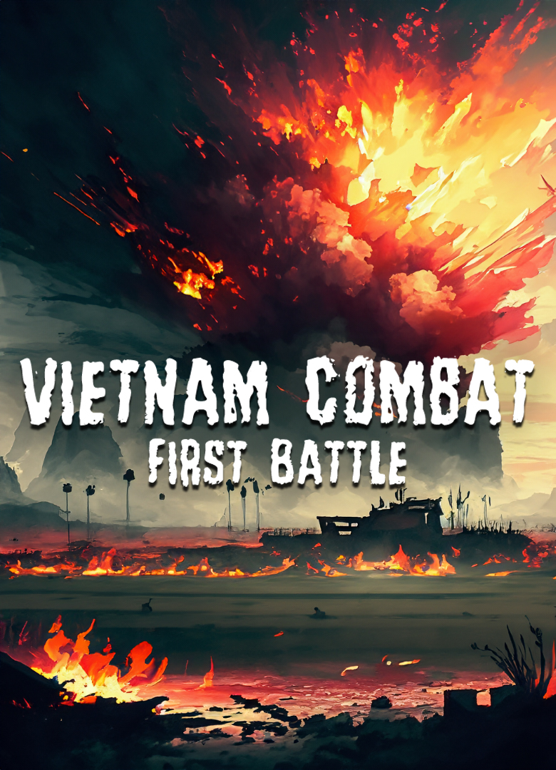 Обложка Vietnam Combat: First Battle