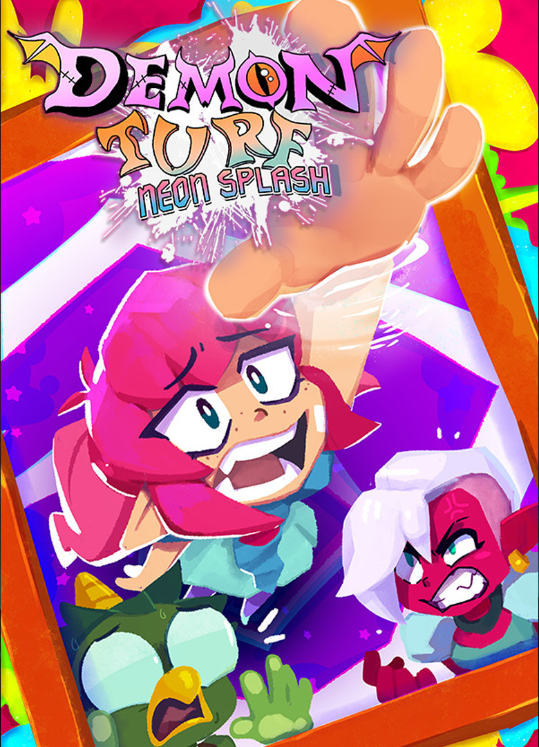 Обложка игры Demon Turf: Neon Splash