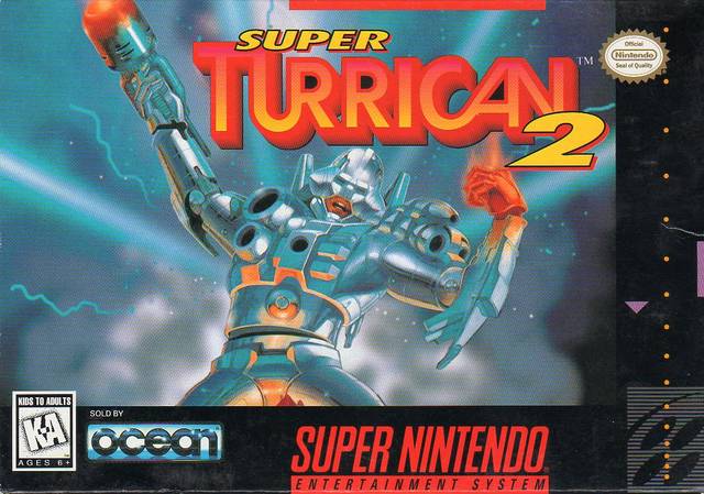 Обложка Super Turrican 2