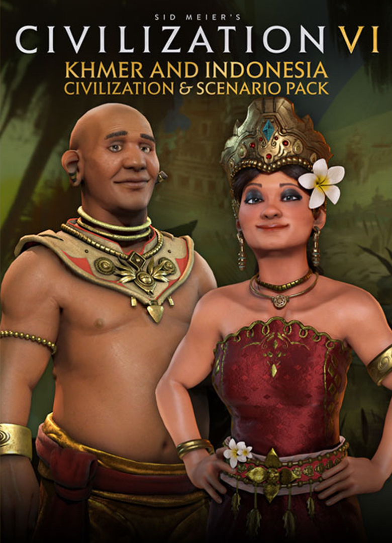 Обложка игры Sid Meier's Civilization 6: Khmer and Indonesia