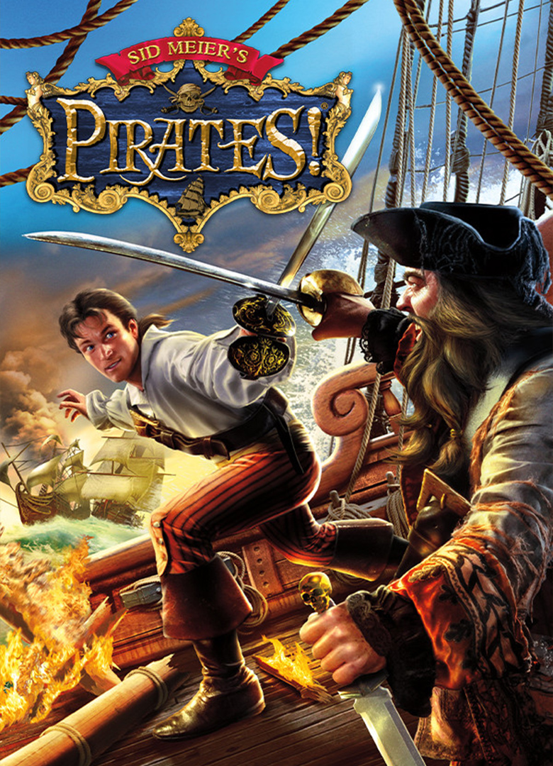 Обложка игры Sid Meier's Pirates! (2004)