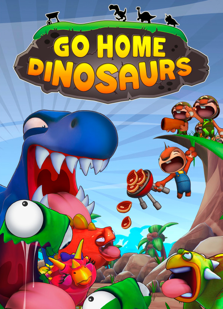Обложка игры Go Home Dinosaurs!