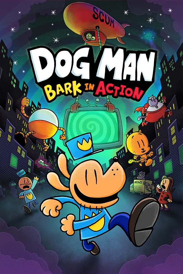 Обложка Dog Man: Bark in Action