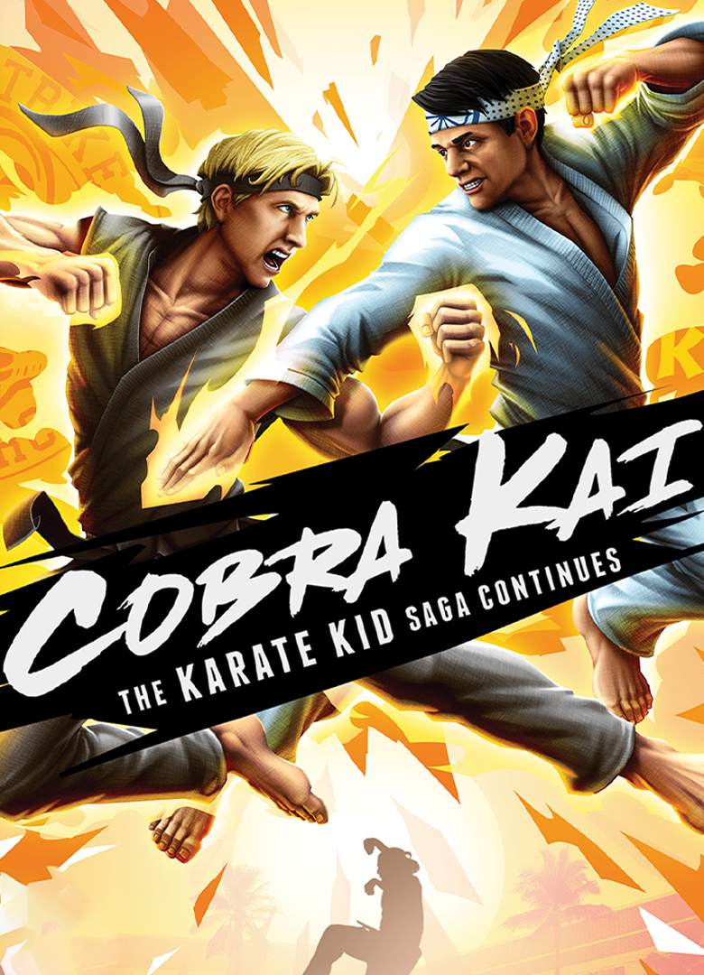 Обложка игры Cobra Kai: The Karate Kid Saga Continues