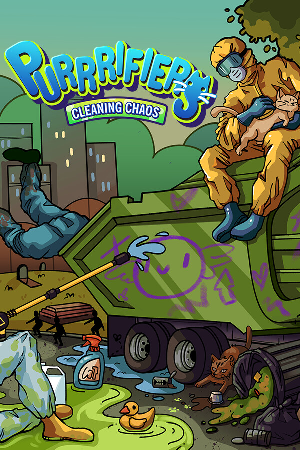 Обложка Purrrifiers: Cleaning Chaos