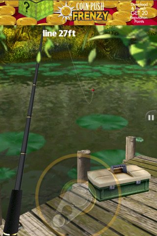 Скриншот из игры Flick Fishing - 1