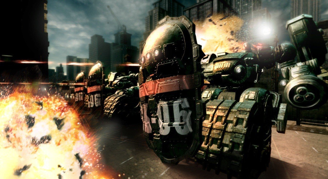 Скриншот из игры Armored Core 5 - 2