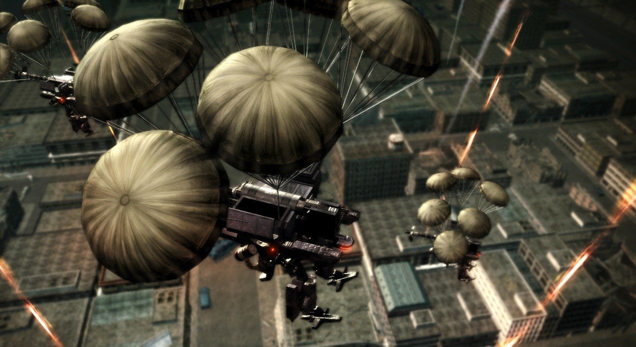 Скриншот из игры Armored Core 5 - 11