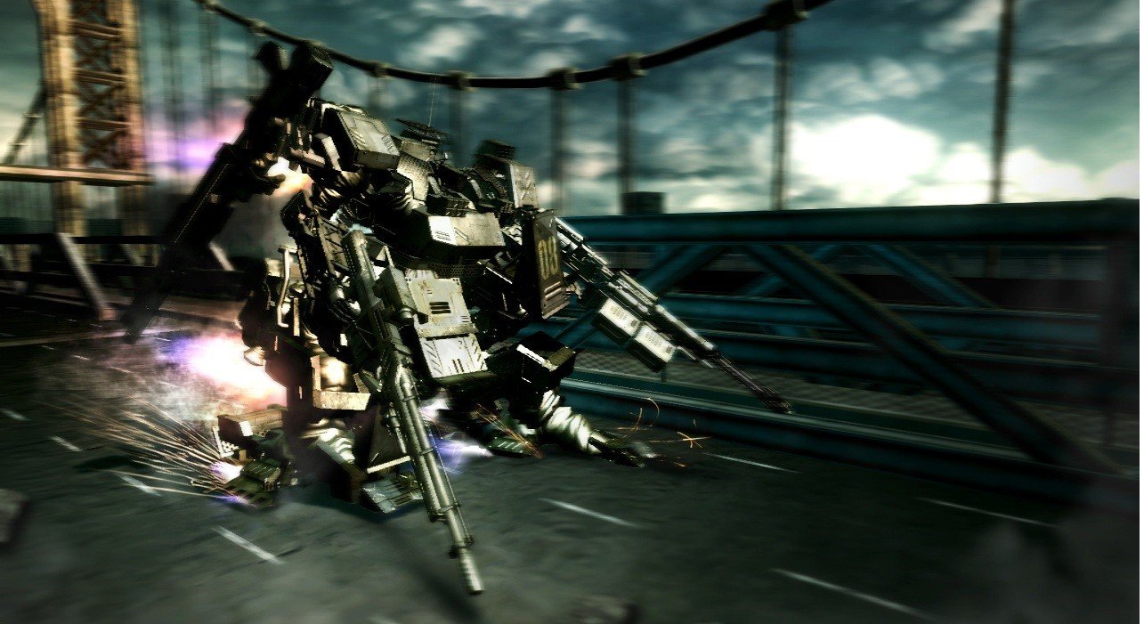 Скриншот из игры Armored Core 5 - 12