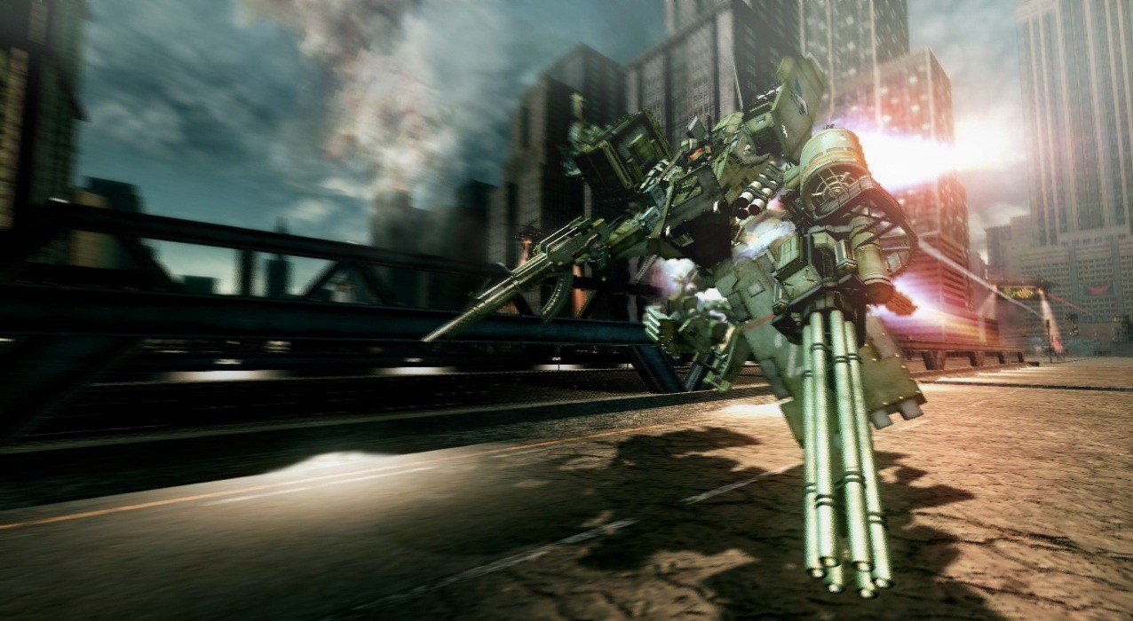 Скриншот из игры Armored Core 5 - 14