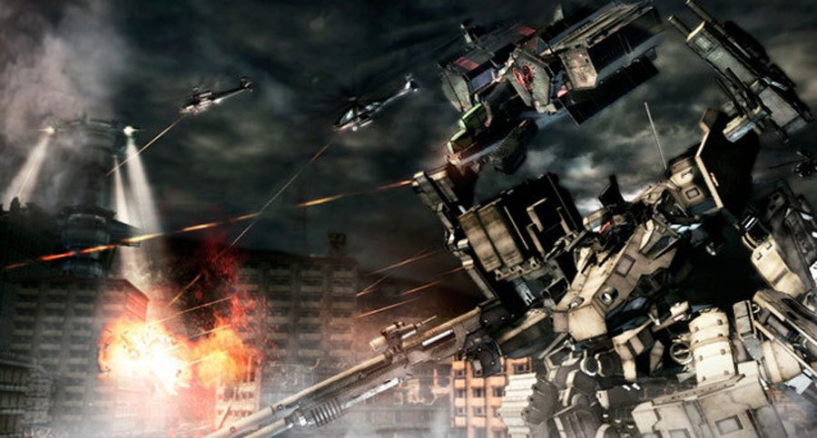 Скриншот из игры Armored Core 5 - 15