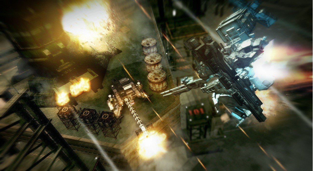 Скриншот из игры Armored Core 5 - 42