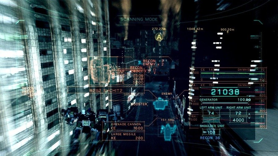 Скриншот из игры Armored Core 5 - 65