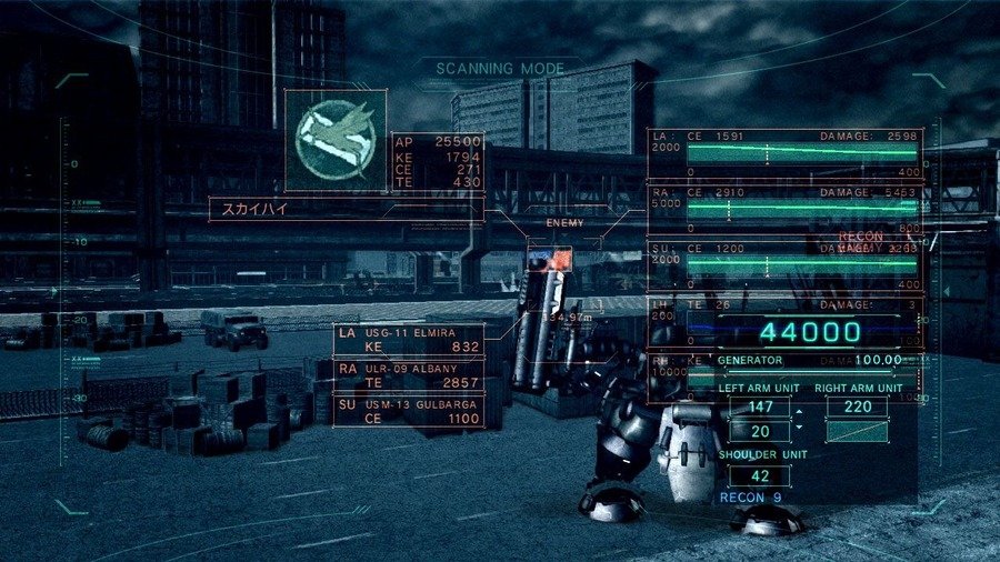 Скриншот из игры Armored Core 5 - 68