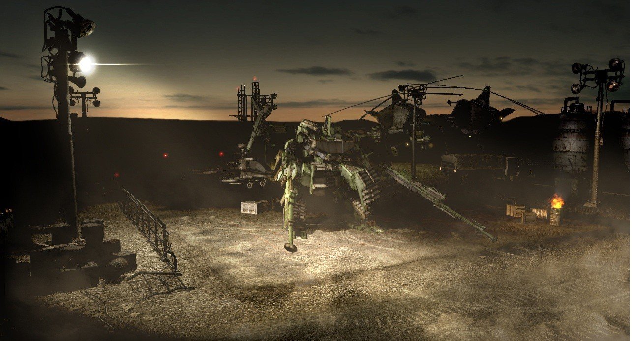 Скриншот из игры Armored Core 5 - 9
