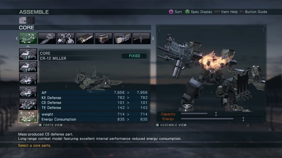 Скриншот из игры Armored Core: Verdict Day - 8