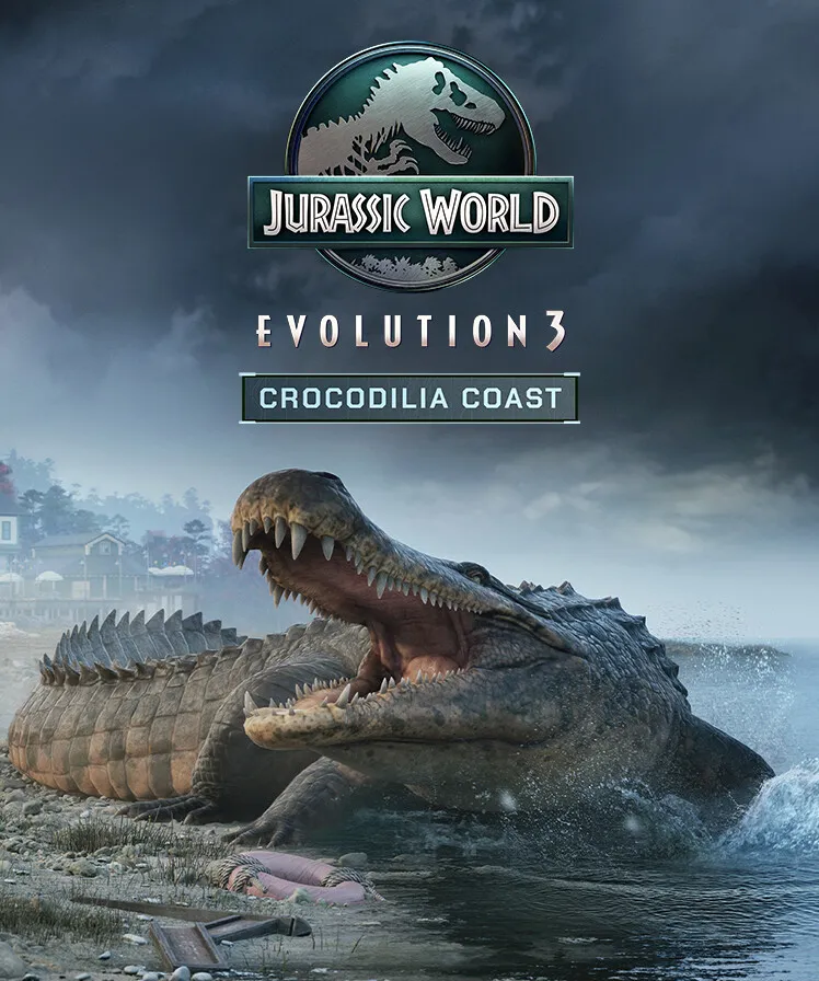 Обложка игры Jurassic World Evolution 3: Crocodilia Coast