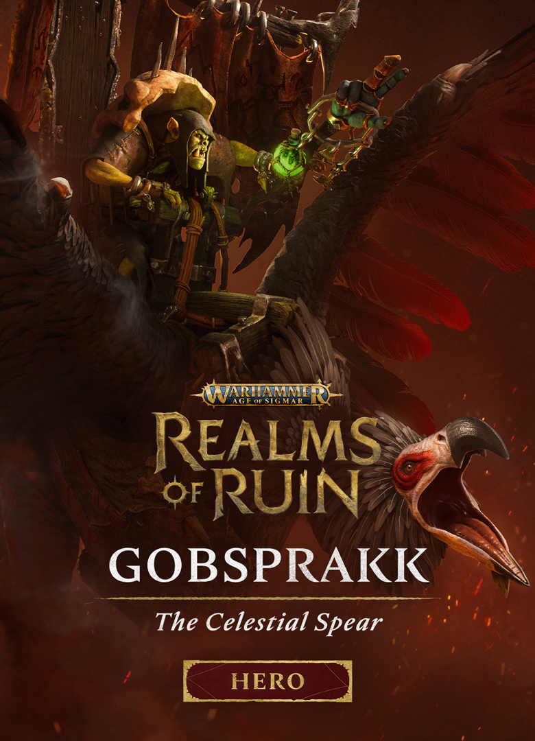 Обложка игры Warhammer Age of Sigmar: Realms of Ruin - The Gobsprakk, The Mouth of Mork