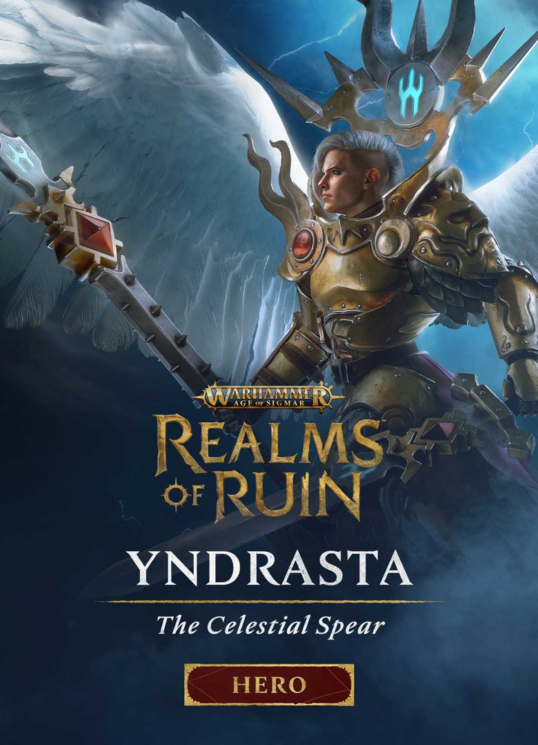 Обложка игры Warhammer Age of Sigmar: Realms of Ruin - The Yndrasta, Celestial Spear