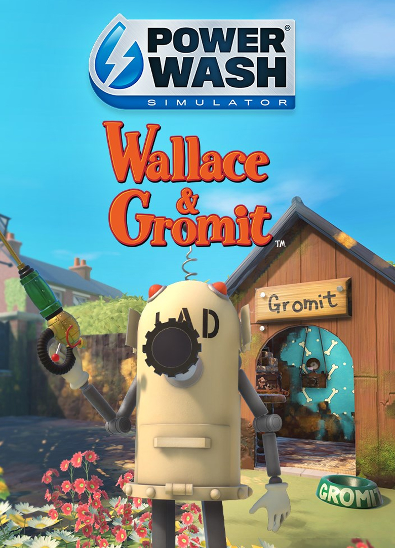 Обложка PowerWash Simulator - Wallace & Gromit