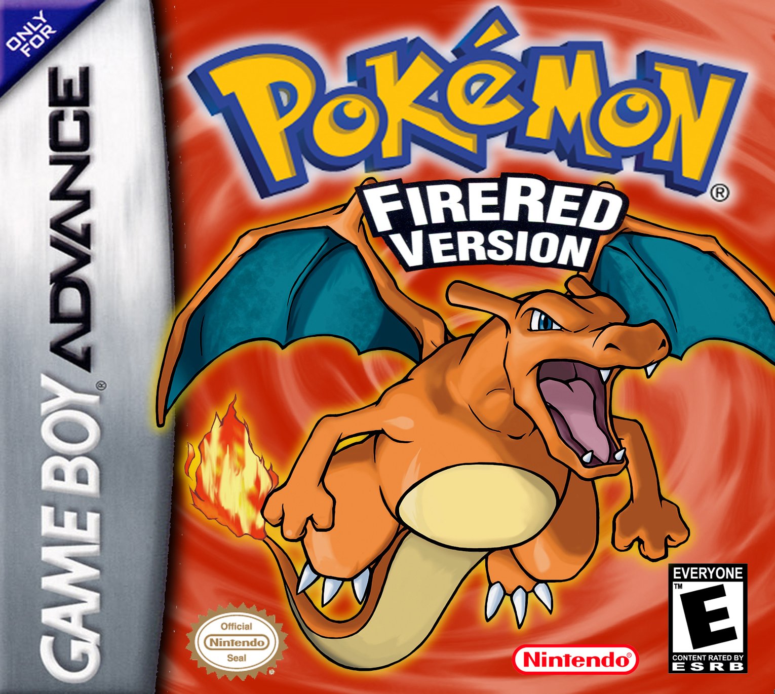 Обложка игры Pokémon FireRed Version