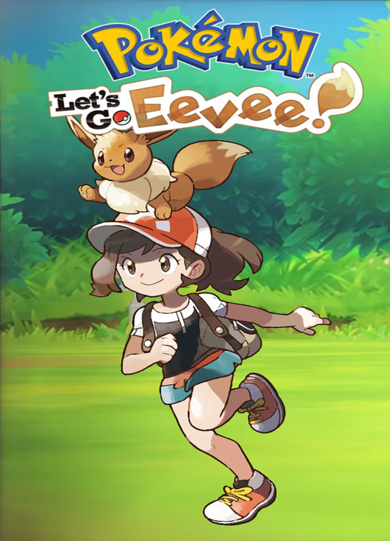 Обложка игры Pokemon: Let's Go, Eevee!