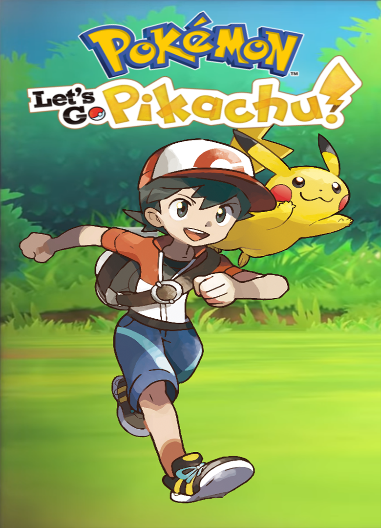 Обложка игры Pokemon: Let's Go, Pikachu!