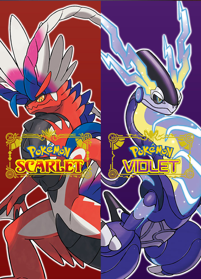 Обложка игры Pokemon Scarlet & Violet