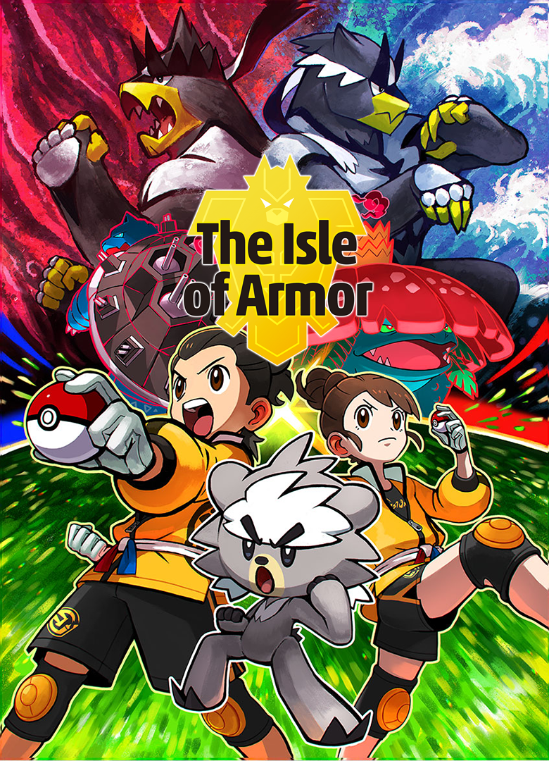 Обложка Pokemon Sword & Shield: The Isle of Armor