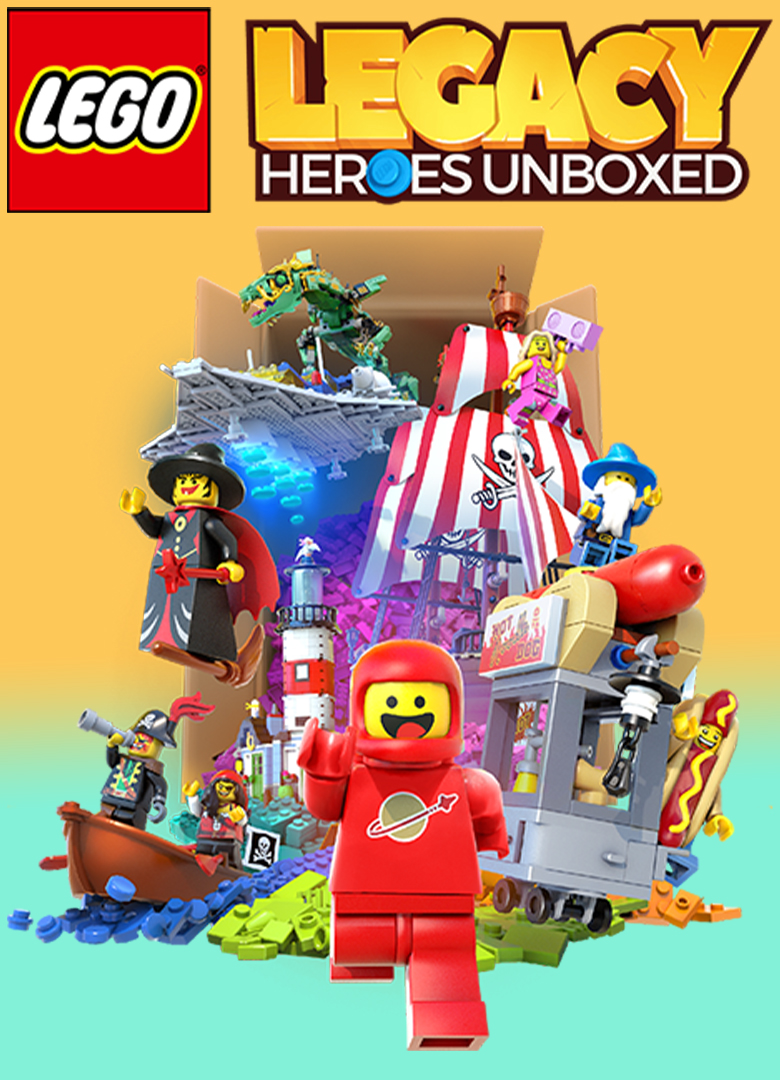 Обложка игры LEGO Legacy: Heroes Unboxed
