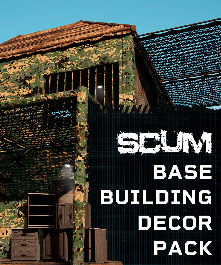 Обложка игры SCUM Base Building Decor Pack
