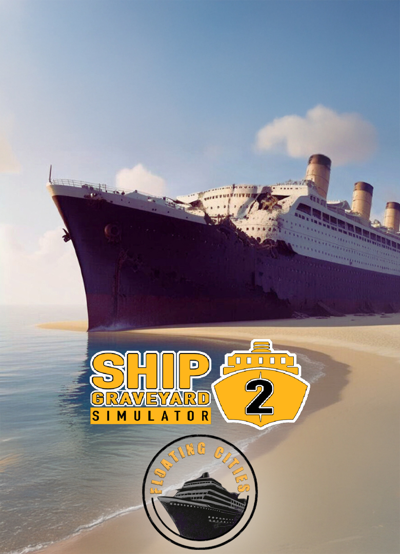 Обложка игры Ship Graveyard Simulator 2: Floating Cities
